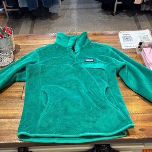 Patagonia Women's Teal Fleece Pullover